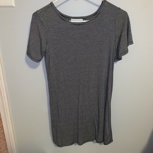 💵girls striped t-shirt dress